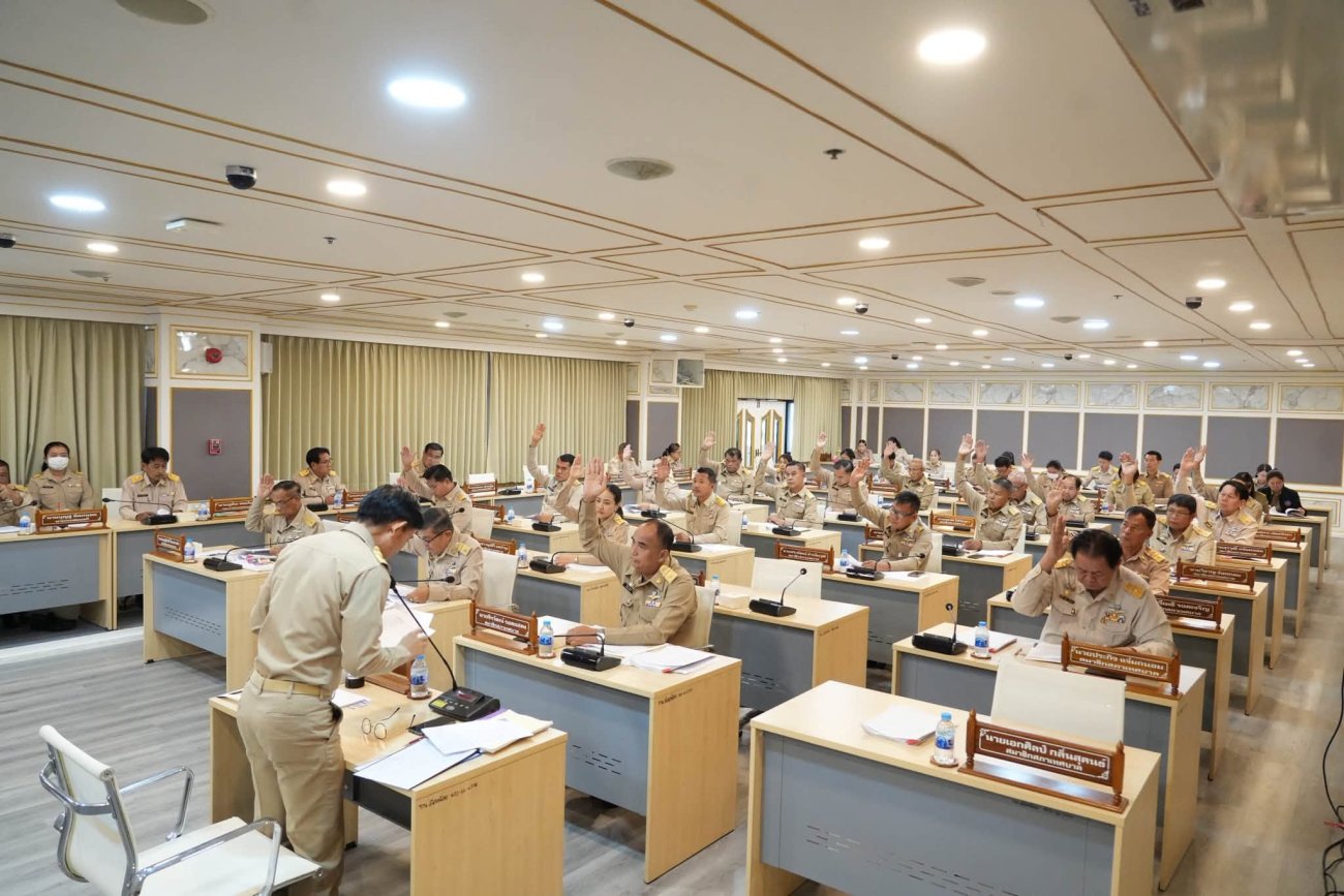 เทศบาลนครอ้อมน้อย จัด "ประชุมสภาเทศบาลนครอ้อมน้อย สมัยสามัญ สมัยที่ 4 ประจำปี พ.ศ. 2569"